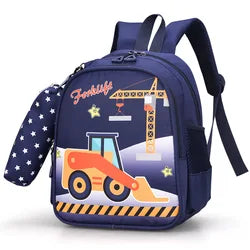 Popular Fashion Waterproof Oxofrd Children School Backpack Girl New Cute Lightweight 3-6 Years Old Cartoon Kindergarten Bag