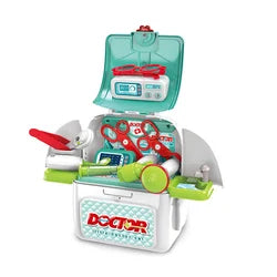 Wholesale Funny Princess Dress up Games Makeup Backpack Set Pretend Play Toy for Kids Girls