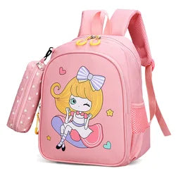 Cheap New Arrival Waterproof Oxford Children's Backpack Cute Cartoon Kids Backpack Kindergarten Primary School Student Bag