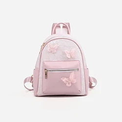 Custom Cartoon Printed Vintage Style Waterproof PU Leather Backpack for Women Kids for School Travel Mochila Student Backpack