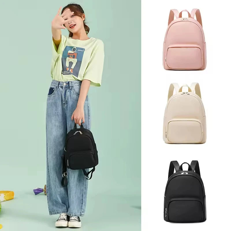Custom Foldable Cute Pink Kids College Hiking Schoolbags Large Ladies Handbag Traveling Backpack for Boys Girl