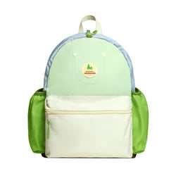 Unisex Kids Anti-Lost Backpack Waterproof Microfiber Leather with Zipper Closure Cartoon Design School Bag for Boys and Girls