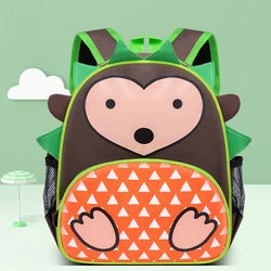 Custom Fashion Cartoon Brand Kid Cute Animal Tiger Anti-lost Toddler Pre School Backpack Harness with Safety Leash