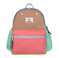 Unisex Kids Anti-Lost Backpack Waterproof Microfiber Leather with Zipper Closure Cartoon Design School Bag for Boys and Girls