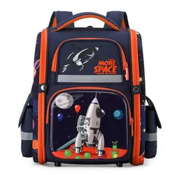 2025 Unisex Waterproof Cartoon 3D Printed PC Shell Rucksack Oxford Nylon Lined Zipper Closure Good Quality Backpack for Kids
