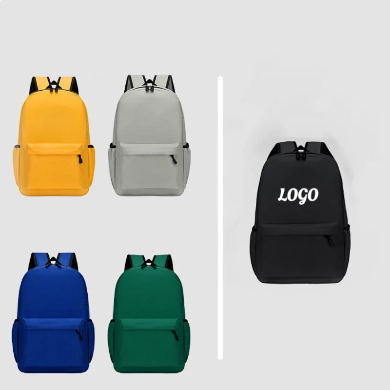 2025 New Cheap Wholesale Custom Waterproof Student Backpack School Bag for Boys Girls Child Kids and Supports LOGO Printing