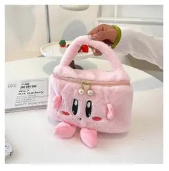 Cartoon Cute Kabi Plush Storage Plush Bag Large Capacity Portable Travel Cosmetic Bag for Boys Girls