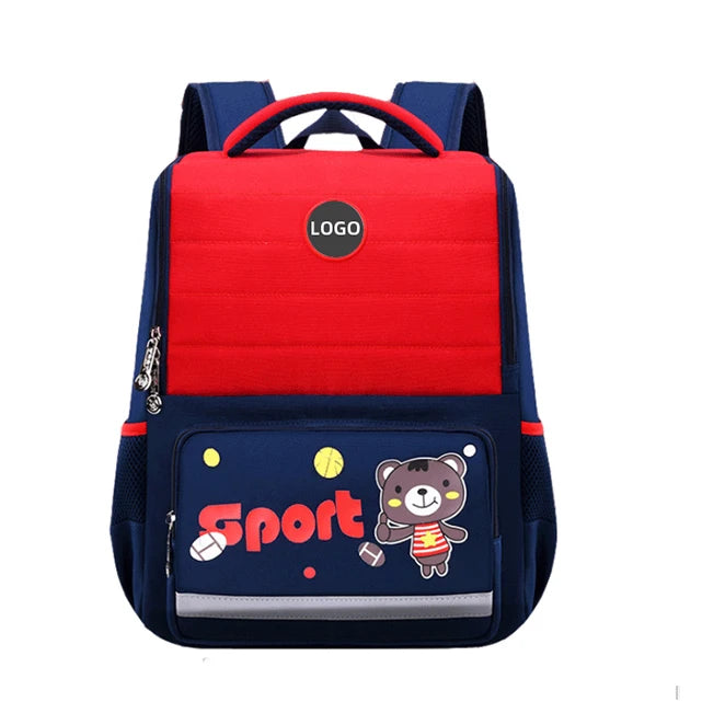 2024 Cute Fashion Children Schoolbag Ployster Kids Backpack Hipster Bag Cheap Kids Backpack Breathable Fashion Custom Logo