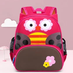 Custom Fashion Cartoon Brand Kid Cute Animal Tiger Anti-lost Toddler Pre School Backpack Harness with Safety Leash
