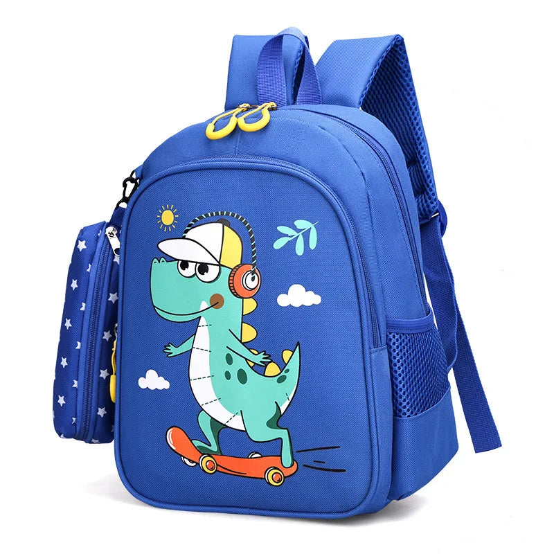 Cheap New Arrival Waterproof Oxford Children's Backpack Cute Cartoon Kids Backpack Kindergarten Primary School Student Bag