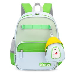 2025 Lovely Unisex Zipper Schoolbags Waterproof Fashion School Kids Backpack Polyester Lining Cartoon Design Kid Bag Charms
