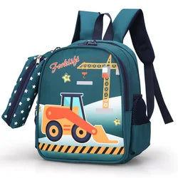 Popular Fashion Waterproof Oxofrd Children School Backpack Girl New Cute Lightweight 3-6 Years Old Cartoon Kindergarten Bag