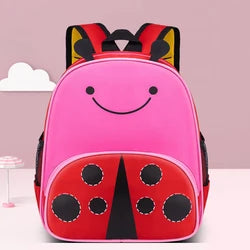 Custom Fashion Cartoon Brand Kid Cute Animal Tiger Anti-lost Toddler Pre School Backpack Harness with Safety Leash