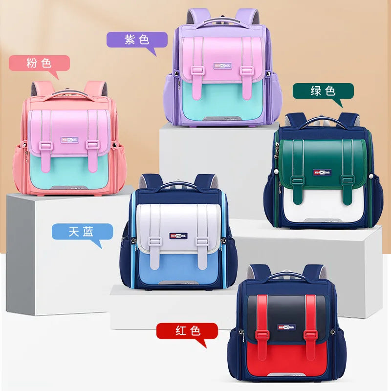 2025 New Fashion Horizontal Version of the Student 1-6 Grade Spine Care Shoulder Bag High Quality Schoolbag