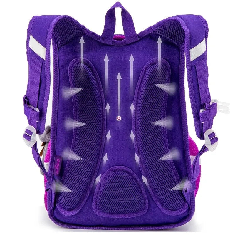 Custom 3D Cartoon Kids School Bag for Boys Pattern Orthopedic Backpack Children School Bags Student Backpack for Kids