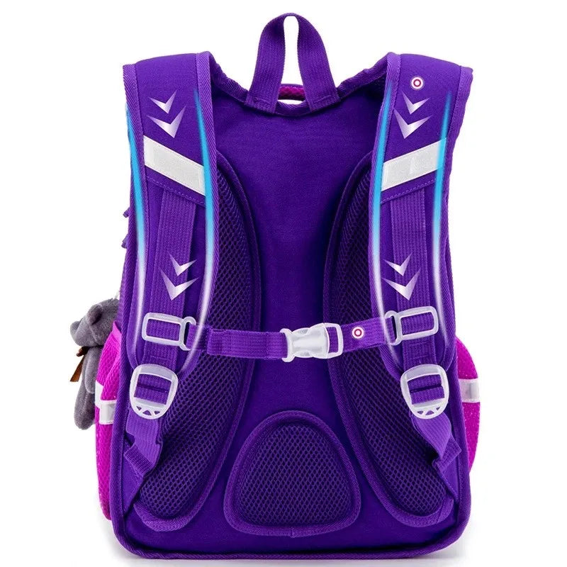 Custom 3D Cartoon Kids School Bag for Boys Pattern Orthopedic Backpack Children School Bags Student Backpack for Kids