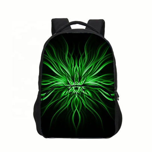 Abstract Pattern Printing Polyester School Bags for Teenagers Girls Customize School Bags Kids Backpack 2025