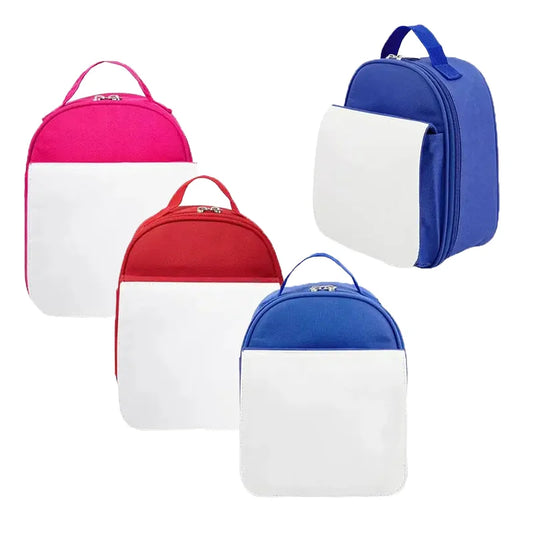Wholesale Dye Sublimation Blanks Heat Transfer Heat Press Printing Children Kids School Lunch Bag Blank Sublimation Backpack