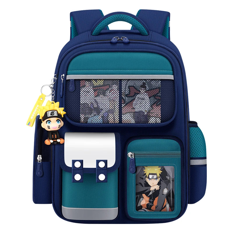 2025 New Multifunctional Waterproof Kids Backpack Durable Lightweight Foldable Primary School Bag with Zipper Closure