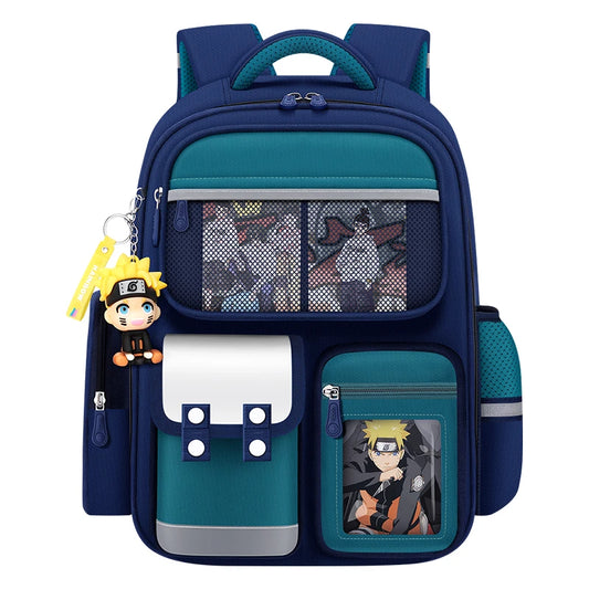 2025 New Multifunctional Waterproof Kids Backpack Durable Lightweight Foldable Primary School Bag with Zipper Closure