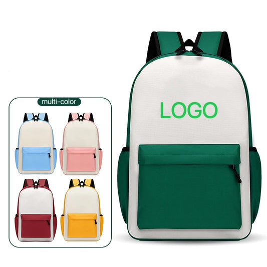 2025 New Cheap Wholesale Custom Waterproof Student Backpack School Bag for Boys Girls Child Kids and Supports LOGO Printing