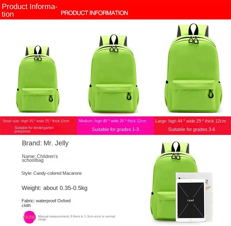 2025 Custom logo Backpack Cheap Price Boy Three Year Kids Design Gril Boy Book School Bag Children Kindergarten Student Backpack